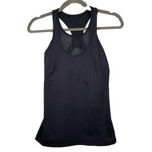 lululemon athletica Black Racerback Tank Top